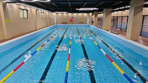 温江钢结构拼装游泳池儿童培训胶膜游泳池首选项目